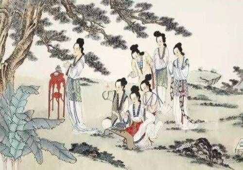 這四首七夕乞巧節(jié)的詩詞，寫牛郎織女鵲橋相會，堪稱經(jīng)典