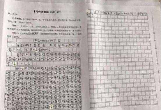 小學(xué)生“0分作文”走紅，老師看完笑岔氣，網(wǎng)友：職業(yè)生涯的考驗(yàn)