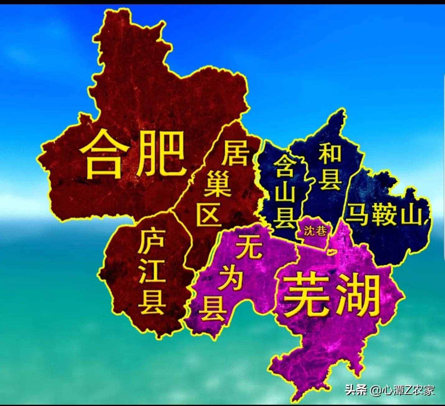 三分巢湖后，被捧在手心的“居巢區(qū)”