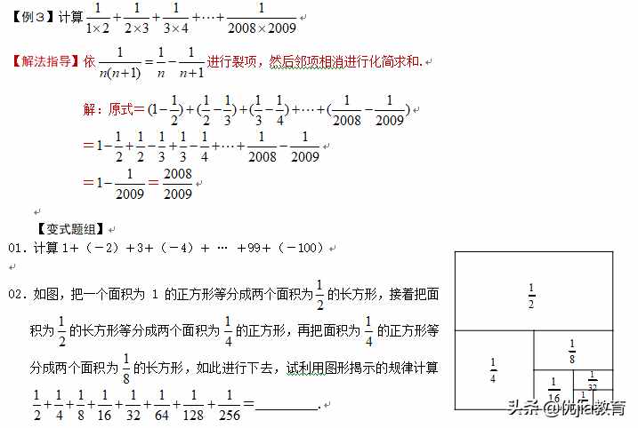 七年級數(shù)學：有理數(shù)加減法培優(yōu)解析「圖片版」