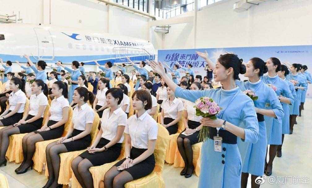 廈門航空迎來首批臺(tái)灣籍空姐 顏值高學(xué)歷高