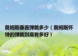 詹姆斯垂直彈跳多少（詹姆斯懷特的彈跳到底有多好）