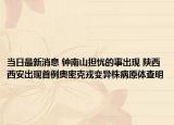 當(dāng)日最新消息 鐘南山擔(dān)憂的事出現(xiàn) 陜西西安出現(xiàn)首例奧密克戎變異株病原體查明