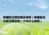 韓國騎馬舞歌曲及視頻（韓國最流行騎馬舞還有一個(gè)叫什么舞蹈）