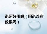 諾阿好用嗎（阿諾沙有效果嗎）