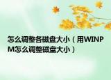 怎么調整各磁盤大?。ㄓ肳INPM怎么調整磁盤大?。? /></span></a>
                        <h2><a href=