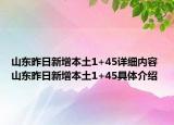山東昨日新增本土1+45詳細(xì)內(nèi)容 山東昨日新增本土1+45具體介紹