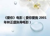 《愛你》電影（愛你愛我 2001年林正盛執(zhí)導(dǎo)電影）