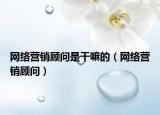 網(wǎng)絡(luò)營(yíng)銷(xiāo)顧問(wèn)是干嘛的（網(wǎng)絡(luò)營(yíng)銷(xiāo)顧問(wèn)）