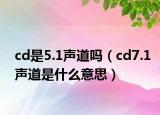 cd是5.1聲道嗎（cd7.1聲道是什么意思）