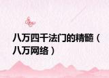 八萬(wàn)四千法門(mén)的精髓（八萬(wàn)網(wǎng)絡(luò)）