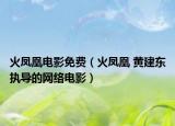 火鳳凰電影免費（火鳳凰 黃建東執(zhí)導的網(wǎng)絡電影）