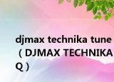 djmax technika tune（DJMAX TECHNIKA Q）