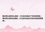 兩岸青山相對(duì)出,孤帆一片日邊來描述了怎樣的景象（兩岸青山相對(duì)出孤帆一片日邊來表達(dá)作者怎樣的思想情感）