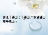 浙江千佛山（千佛山 廣東省佛山市千佛山）