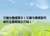 三魂七魄戒意義（三魂七魄戒是代表什么意思簡介介紹）