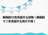 越南的12生肖是什么動物（越南的十二生肖是什么簡介介紹）