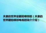 夫妻的世界是翻拍哪部?。ǚ蚱薜氖澜绶哪牟侩娨晞『?jiǎn)介介紹）