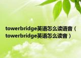 towerbridge英語(yǔ)怎么讀語(yǔ)音（towerbridge英語(yǔ)怎么讀音）