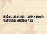 秦瓊的兒媳婦是誰（歷史上秦瓊的老婆到底是誰呢簡介介紹）