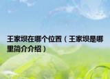 王家壩在哪個(gè)位置（王家壩是哪里簡(jiǎn)介介紹）