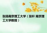 張揚南京理工大學(xué)（張軒 南京理工大學(xué)教授）
