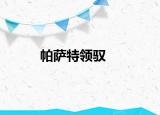 帕薩特領馭