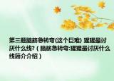第三題腦筋急轉(zhuǎn)彎(這個(gè)巨難) 猩猩最討厭什么線?（腦筋急轉(zhuǎn)彎:猩猩最討厭什么線簡(jiǎn)介介紹）
