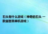石頭有什么游戲（神奇的石頭 一款益智類單機游戲）