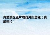 真愛禁區(qū)正片吻戲片段全程（真愛照片）