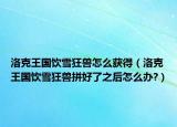 洛克王國(guó)飲雪狂獸怎么獲得（洛克王國(guó)飲雪狂獸拼好了之后怎么辦?）