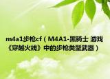 m4a1步槍cf（M4A1-黑騎士 游戲《穿越火線》中的步槍類型武器）