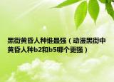 黑街黃昏人種誰(shuí)最強(qiáng)（動(dòng)漫黑街中黃昏人種b2和b5哪個(gè)更強(qiáng)）