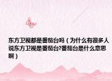 東方衛(wèi)視都是番茄臺嗎（為什么有很多人說東方衛(wèi)視是番茄臺?番茄臺是什么意思?。? /></span></a>
                        <h2><a href=