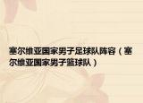 塞爾維亞國家男子足球隊陣容（塞爾維亞國家男子籃球隊）