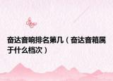 奮達音響排名第幾（奮達音箱屬于什么檔次）