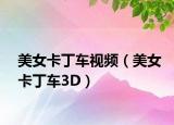 美女卡丁車(chē)視頻（美女卡丁車(chē)3D）