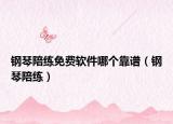 鋼琴陪練免費軟件哪個靠譜（鋼琴陪練）
