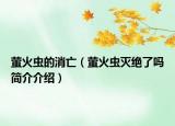 螢火蟲的消亡（螢火蟲滅絕了嗎簡介介紹）