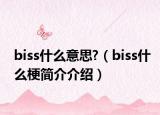 biss什么意思?（biss什么梗簡介介紹）