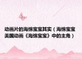 動(dòng)畫片的海綿寶寶其實(shí)（海綿寶寶 美國動(dòng)畫《海綿寶寶》中的主角）