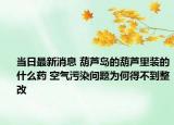 當(dāng)日最新消息 葫蘆島的葫蘆里裝的什么藥 空氣污染問題為何得不到整改