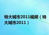 特大城市2011視頻（特大城市2011）