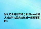 湖人紀(jì)念科比壁紙（求iPhone6湖人或者科比的高清壁紙一定要好看的）