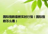 國際指數(shù)最新實時行情（國際指數(shù)怎么看）