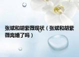 張斌和胡紫薇現(xiàn)狀（張斌和胡紫薇離婚了嗎）