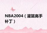 NBA2004（灌籃高手 補(bǔ)丁）
