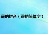 龗的拼音（龗的簡(jiǎn)體字）