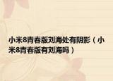 小米8青春版劉海處有陰影（小米8青春版有劉海嗎）