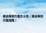 展會(huì)策劃方案怎么寫（展會(huì)策劃方案流程）